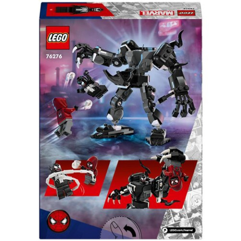 LEGO 76276 Marvel Mechaniczna zbroja Venoma vs. Miles Morales LEGO 76276 Marvel Mechaniczna zbroja Venoma vs. Miles Morales